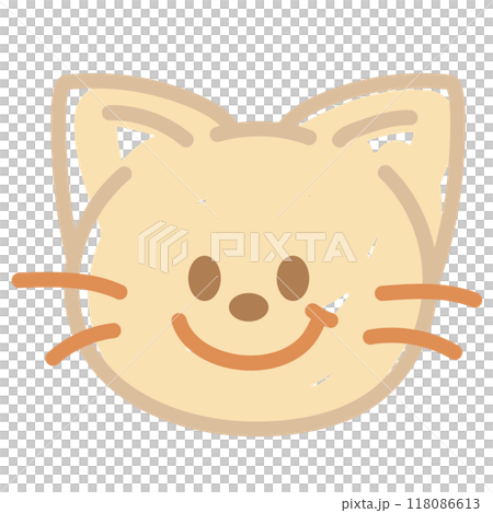 Illustration of cat doodles for animal, adopt and rescue pet, pet shop, vet, stickers, cartoon character, comic, mascot, plush toy, kitten doll, cute patches, shirt print, brooch, cute element, icon 118086613