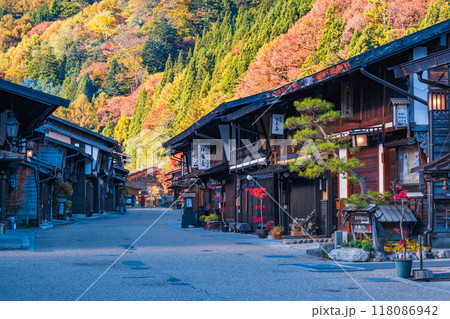 秋の奈良井宿 秋の奈良井宿 118086942