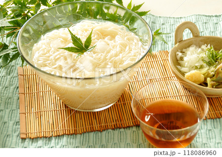 冷やしそうめん 118086960