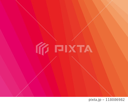 グラデーション　幾何学模様 118086982
