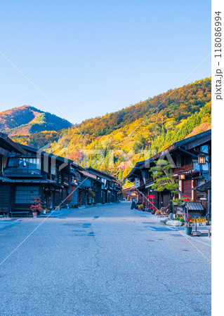 秋の奈良井宿 秋の奈良井宿 118086994