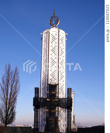 Kiev, Ukraine November 22, 2019: Monument of the famine-genocide of 1932-1933 in Ukraine in Kiev 118087025