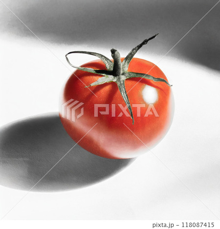 水彩画で描かれたトマト 水彩画で描かれたトマト 118087415