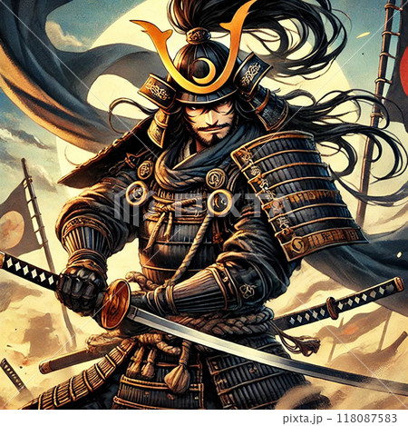 伊達政宗(イラスト風)のイラスト素材 [118087583] - PIXTA