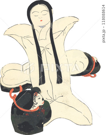 日本の郷土玩具　這子 118088614