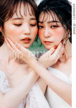 同性でのウェディングの前撮り 同性でのウェディングの前撮り 118090839