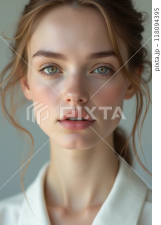 美しい白人女性 118094395