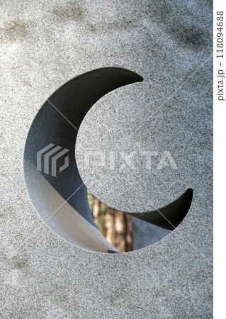 Kiev, Ukraine September 12, 2020: Memorial in the Bykivnyansky forest near Kiev, where thousands of Polish officers were shot by the NKVD in 1940 118094688