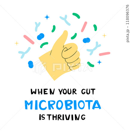 Gut Health Success. The Power of Probiotics Gut Health Success. The Power of Probiotics 118096376