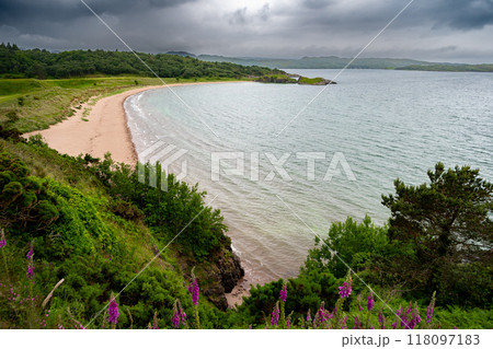 Gairloch Beach In The Village Gairloch At The Atlantic Coast Of The Highlands In Scotland, UK 118097183