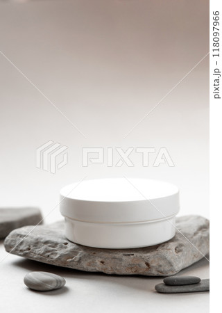 Minimalist Skincare Cream Jar 118097966