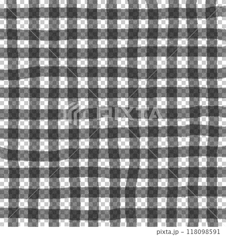 Black Gingham Check Hand Drawn Background Overlay Black Gingham Check Hand Drawn Background Overlay 118098591