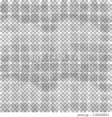 Black Gingham Check Hand Drawn Background Overlay 118098601