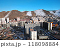 The panoramic view of the entire city of Ulaanbaatar, mongolia 118098884