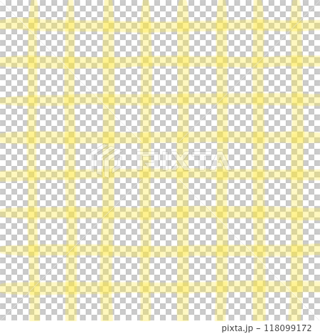 Yellow Plaid Hand Drawn Background Overlay 118099172