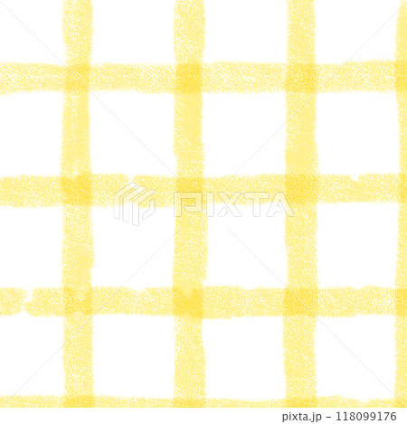Yellow Plaid Hand Drawn Background Overlay 118099176
