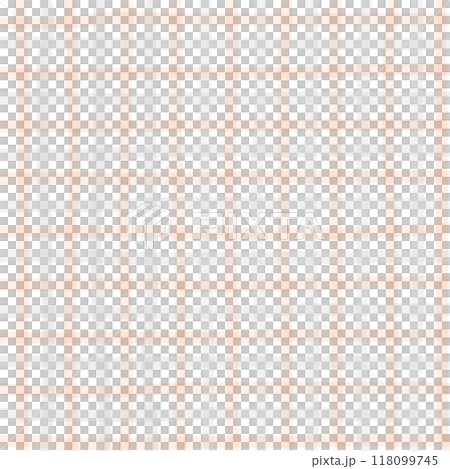 Orange Black Plaid Gingham Check Hand Drawn Background Overlay 118099745