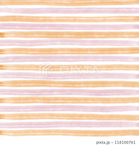Orange Pink Hand Drawn Stripe Background Overlay 118100761