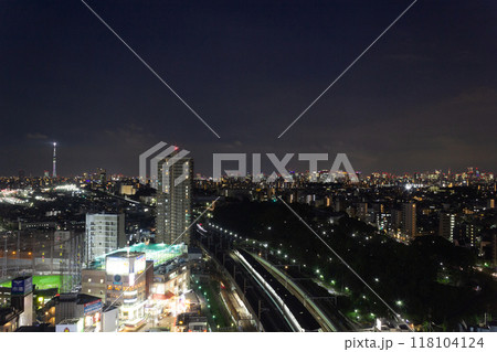 東京の夜景イメージ 東京の夜景イメージ 118104124