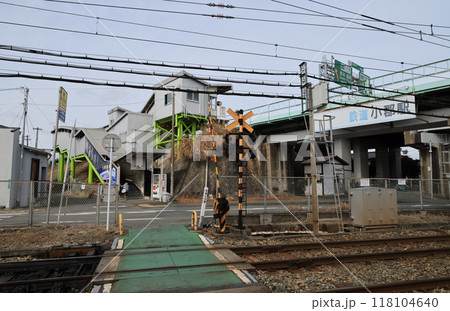 西鉄小郡駅の近くにある甘木鉄道小郡駅 西鉄小郡駅の近くにある甘木鉄道小郡駅 118104640