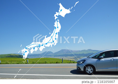自動車移動イメージ 118105007
