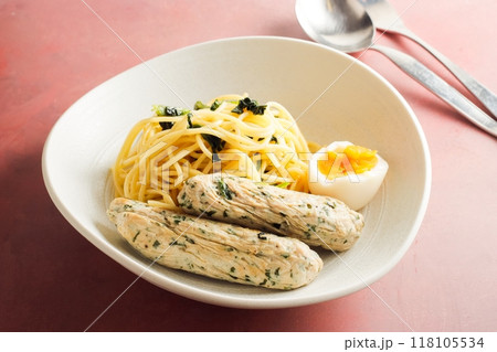 手づくりサルシッチャとスパゲティ 手づくりサルシッチャとスパゲティ 118105534