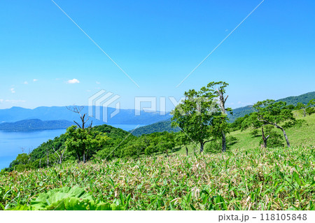 爽快 北海道 藻琴山展望台 爽快 北海道 藻琴山展望台 118105848
