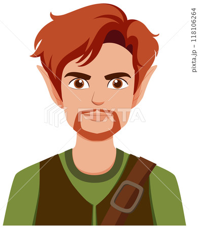 Fantasy Elf Character Portrait 118106264