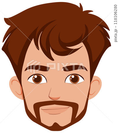 Smiling Man with Brown Hair Smiling Man with Brown Hair 118106280