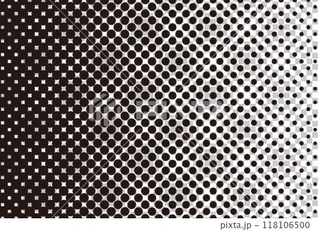 Seamless rectangular gradient screentone Seamless rectangular gradient screentone 118106500