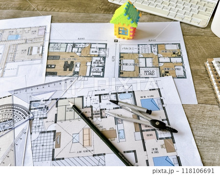 住宅設計事務所 マイホーム 間取り図 建築士 住宅設計事務所 マイホーム 間取り図 建築士 118106691