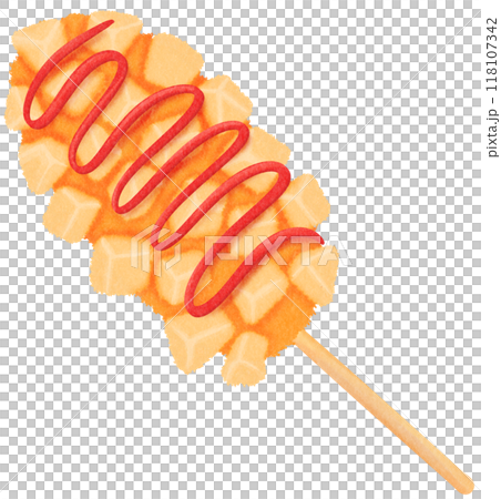 Korean corndog Korean corndog 118107342