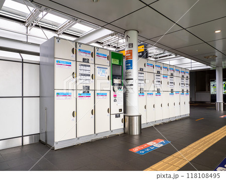 交通系ICカード対応コインロッカー（貸しロッカー） 118108495