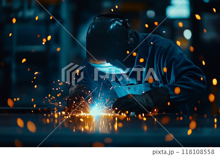 溶接工 熟練工 職人 溶接工 熟練工 職人 118108558