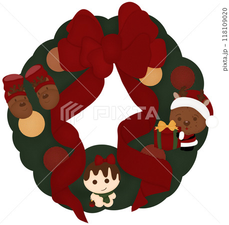 Christmas wreath  118109020