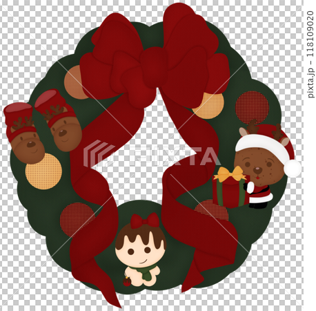 Christmas wreath  118109020