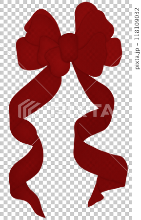 Red bow  118109032