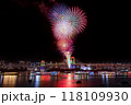 レインボーブリッジと花火 レインボーブリッジと花火 118109930