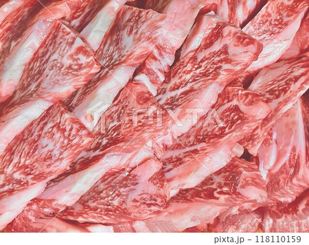 和牛生肉の写真素材 118110159