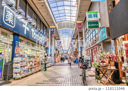 品川区東中延の都市風景 荏原中延駅 品川区東中延の都市風景 荏原中延駅 118111046
