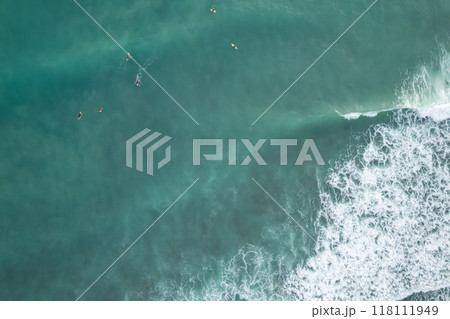 High angle view Beautiful Sea in summer high season at Phuket island Thailand 118111949