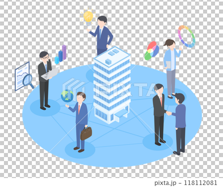 擁有多元化人力資源的公司形象 118112081