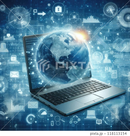 Digital Data Flow: Laptop to Cyberspace with Generative AI. 118113154