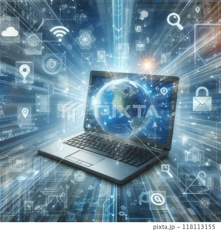 Digital Data Flow: Laptop to Cyberspace with Generative AI. 118113155