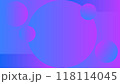 illustration magenta blue and pink circle with gradient color abstract background 118114045
