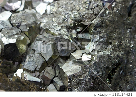 黄鉄鉱 パイライト Pyrite　鉱物 118114421