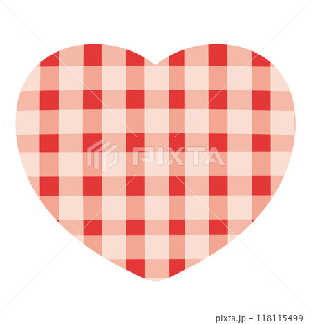 Red square plaid heart for Valentine's card, cute sticker, decorations, love sign, heart symbol, cute patches, shirt print, brooch, February element, merchandise, mockup, logo, icon, branding, standee Red square plaid heart for Valentine's card, cute sticker, decorations, love sign, heart symbol, cute patches, shirt print, brooch, February element, merchandise, mockup, logo, icon, branding, standee 118115499