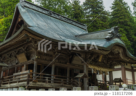 日本 長野県松本市にある牛伏寺の観音堂 日本 長野県松本市にある牛伏寺の観音堂 118117206