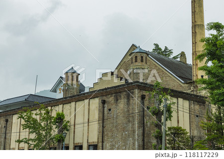 日本　長野県諏訪市上諏訪温泉にある温泉施設の片倉館 118117229