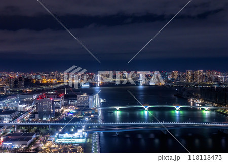 Odaiba and Tokyo Bay, Tokyo 118118473